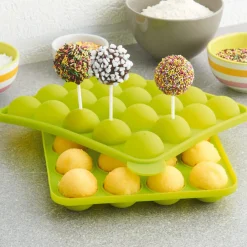 Hot Moule en silicone cake pops Cuisson