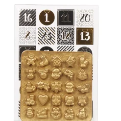 Discount Moule en silicone Noël avec calendrier de l'avent Cuisson