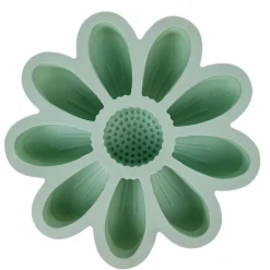 Clearance Moule fleur silicone vert Cuisson