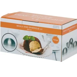 Online Moule forme dôme acier x4 Cuisson