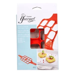 Outlet Moule mini-pancakes carré rouge Cuisson