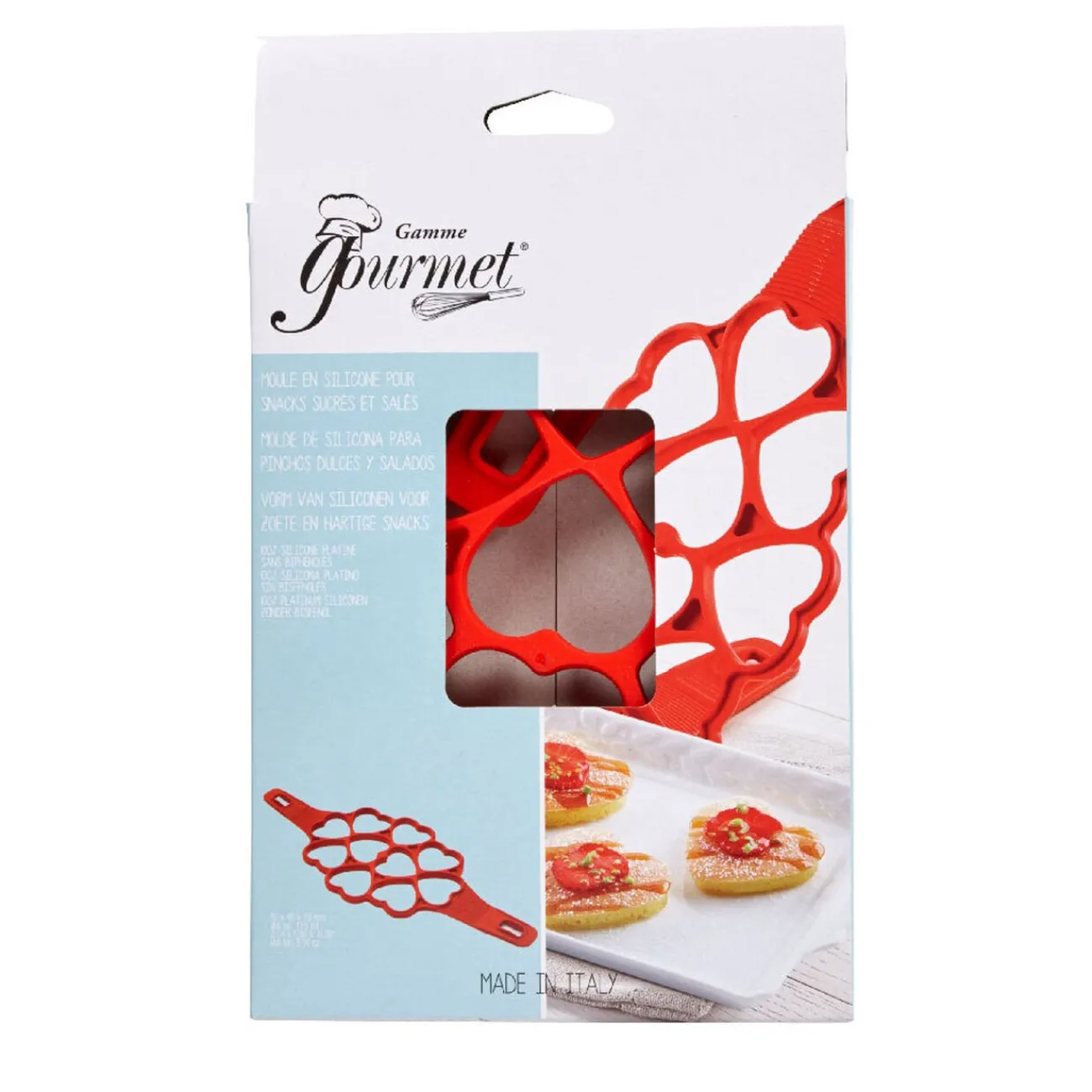 Discount Moule mini-pancakes coeur rouge Cuisson