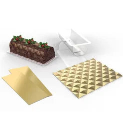 Outlet Moule pour bûche de Noël en silicone Cuisson