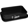 Outlet Moule rectangulaire antiadhésif avec charnière Gardenia noir Cuisson