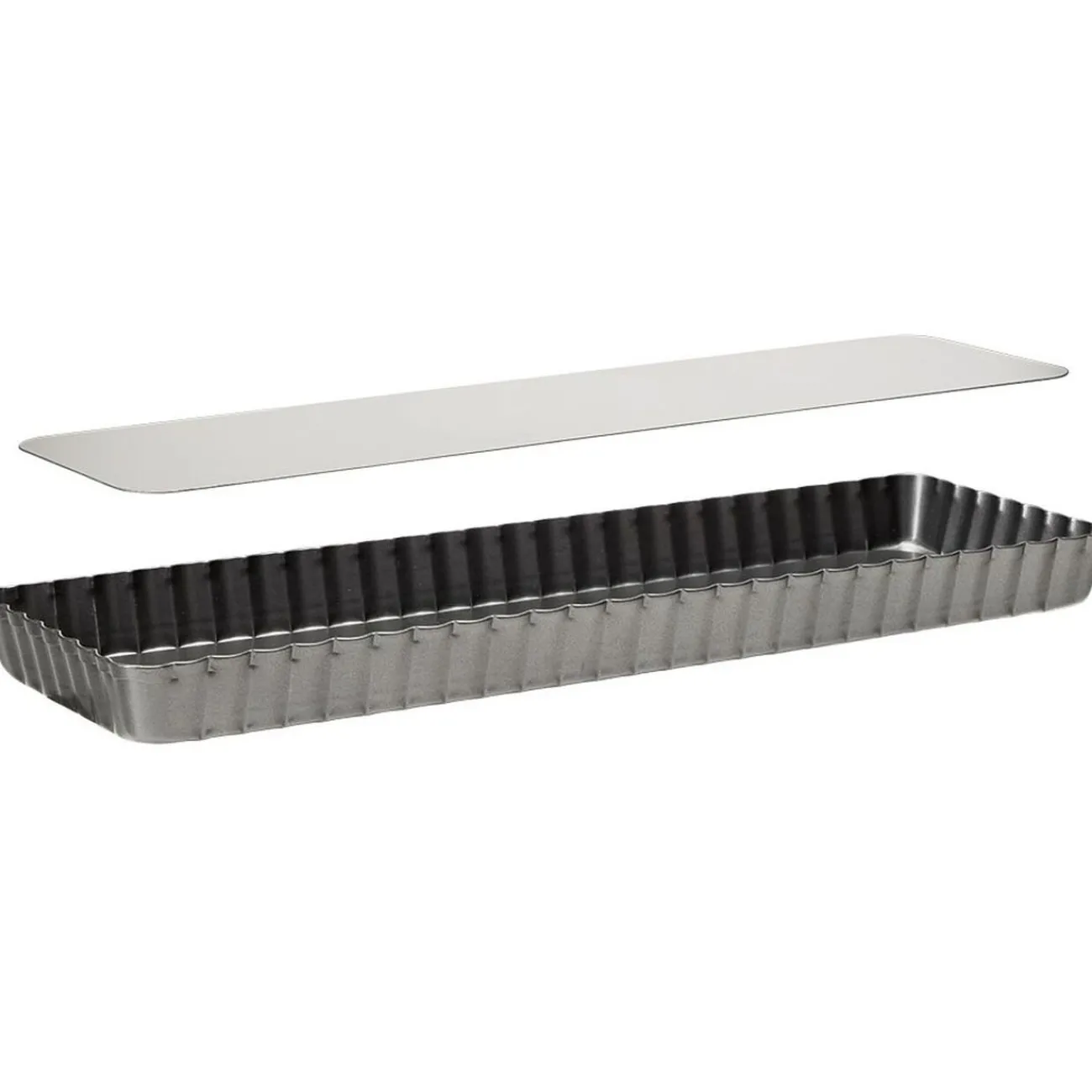 Hot Moule rectangulaire avec fond amovible 35x11 cm Cuisson