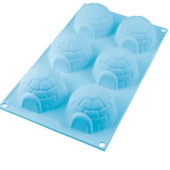 Best Moule silicone 6 empreintes forme igloo Cuisson
