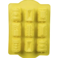 Moule silicone 9 mini trains Cuisson