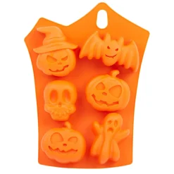 Discount Moule silicone 6 personnages Halloween Cuisson