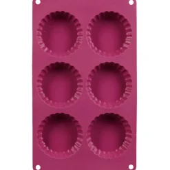 Clearance Moule silicone 6 tartelettes Cuisson