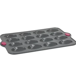 Discount Moule silicone gris 16 madeleines Cuisson