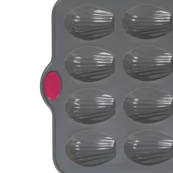 Discount Moule silicone gris 16 madeleines Cuisson