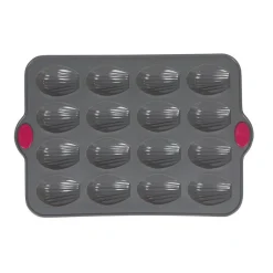 Discount Moule silicone gris 16 madeleines Cuisson