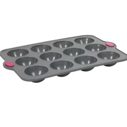 Moule silicone gris 12 minis dômes Cuisson