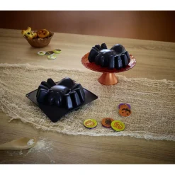 Moule silicone Halloween forme araignée géante 18x18xH7,5cm Cuisson