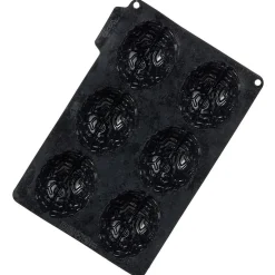 New Moule silicone Halloween 6 gâteaux forme cervelle 27x19xH3,5cm Cuisson