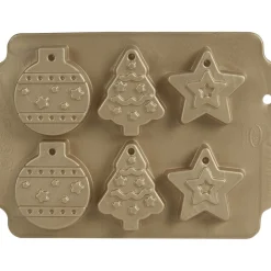 Sale Moule silicone motif sapin boule Noël Cuisson