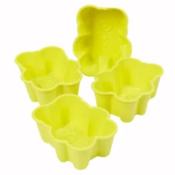 Sale Moule silicone ourson vert anis x4 Cuisson