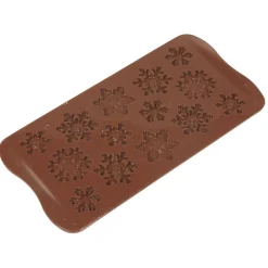 Best Moule silicone pour chocolats 14 empreintes forme flocons Cuisson