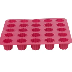 Hot Moule silicone rose 25 cannelés Cuisson