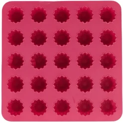 Hot Moule silicone rose 25 cannelés Cuisson