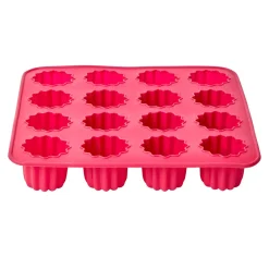 Clearance Moule silicone rose 16 cannelés Cuisson