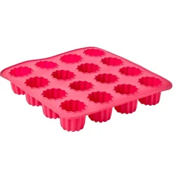 Outlet Moule silicone rose 16 cannelés Cuisson