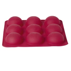 New Moule silicone rose 9 dômes Cuisson