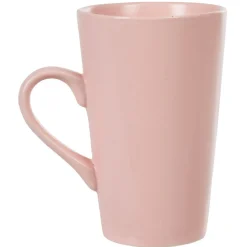 Best Mug conique en porcelaine rose Vaisselle Et Accessoires De Table