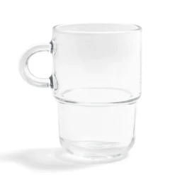 Sale Mug en verre transparent Cozy empilable 36cl Vaisselle Et Accessoires De Table