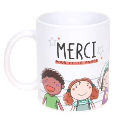 Outlet Mug merci Maîtresse avec inscription et enfants Vaisselle Et Accessoires De Table
