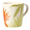 Sale Mug motif feuilles tropicales 40 cl Vaisselle Et Accessoires De Table