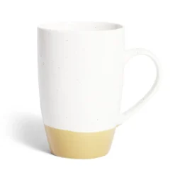 Best Mug porcelaine blanc et beige 500ml Vaisselle Et Accessoires De Table