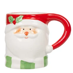 Outlet Mug père Noël rouge et blanc Vaisselle Et Accessoires De Table