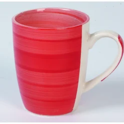 Best Mug uni rouge coquelicot tons sur tons Vaisselle Et Accessoires De Table