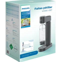 Clearance Pack machine à soda lite Noir Petit Électroménager