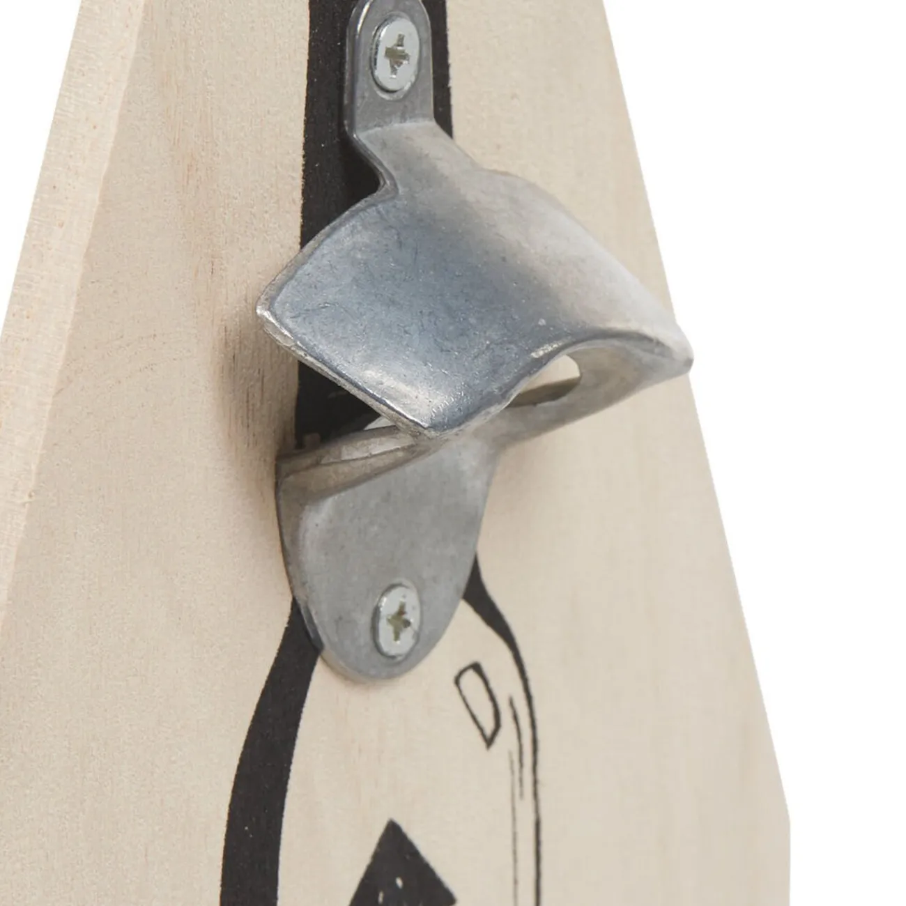 Outlet Panier en bois pour bouteilles de bière décapsuleur intégré Rangement De Cuisine