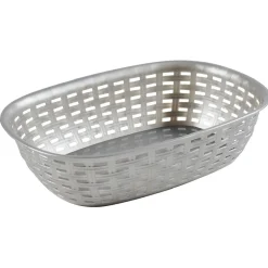 Clearance Panier ovale plastique gris Rangement De Cuisine