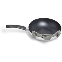 Best Passoire casserole à clips silicone gris Préparation Culinaire