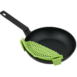 Best Passoire casserole à clips silicone gris Préparation Culinaire