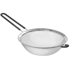 Sale Passoire en inox à maille fine avec poignée en silicone Préparation Culinaire