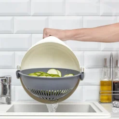 Passoire multifonctions rotative 9en1 mandoline Vaisselle Et Accessoires De Table