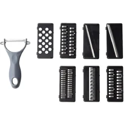 Passoire multifonctions rotative 9en1 mandoline Vaisselle Et Accessoires De Table