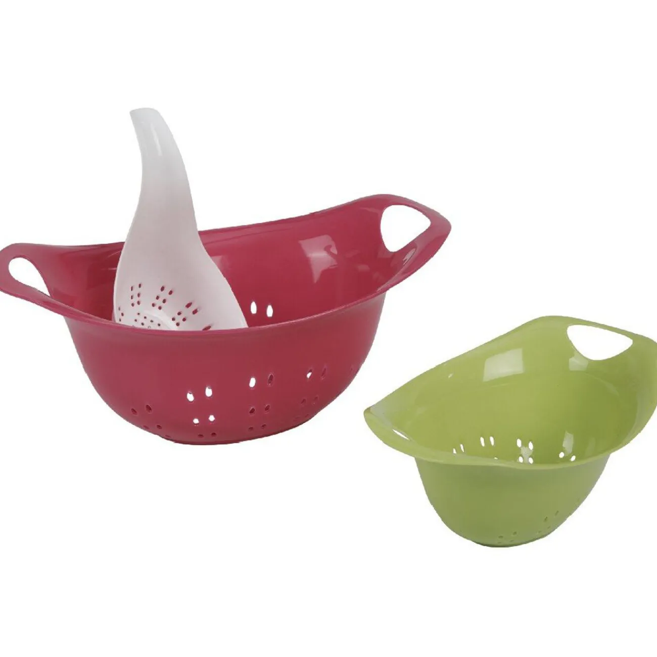 New Passoire plastique coloré x3 Préparation Culinaire