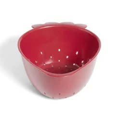 Discount Passoire plastique rouge forme fraise Préparation Culinaire