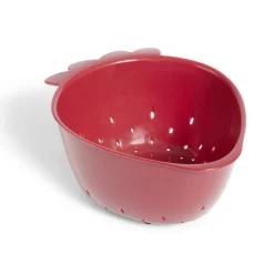 Discount Passoire plastique rouge forme fraise Préparation Culinaire