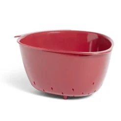 Discount Passoire plastique rouge forme fraise Préparation Culinaire