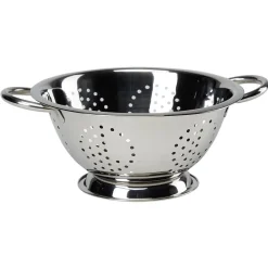 Discount Passoire ronde en inox gris Préparation Culinaire