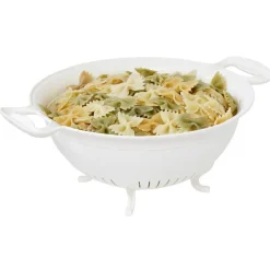 Clearance Passoire x2 et bol blancs XL Préparation Culinaire