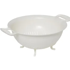 Clearance Passoire x2 et bol blancs XL Préparation Culinaire