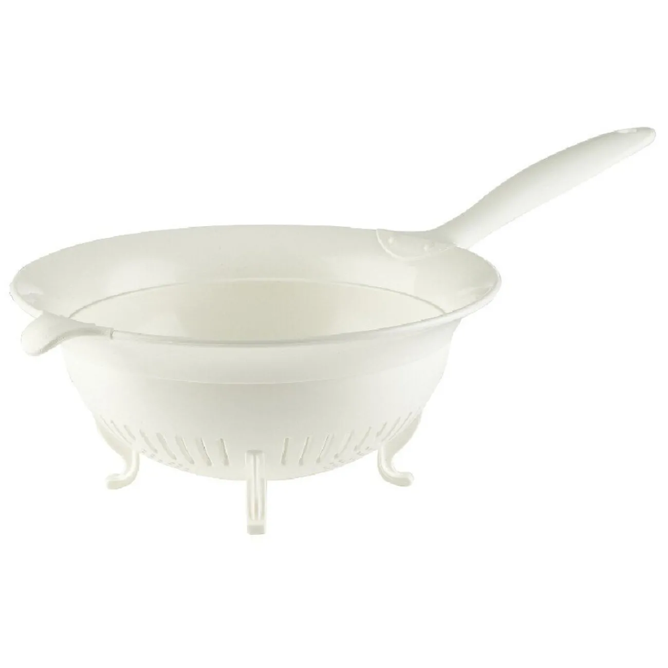 Clearance Passoire x2 et bol blancs XL Préparation Culinaire